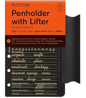 プロッター　A5レザーバインダー　未使用品　PLOTTER 通販] PLOTTER 6穴リングレザーバインダー シュリンク レッド